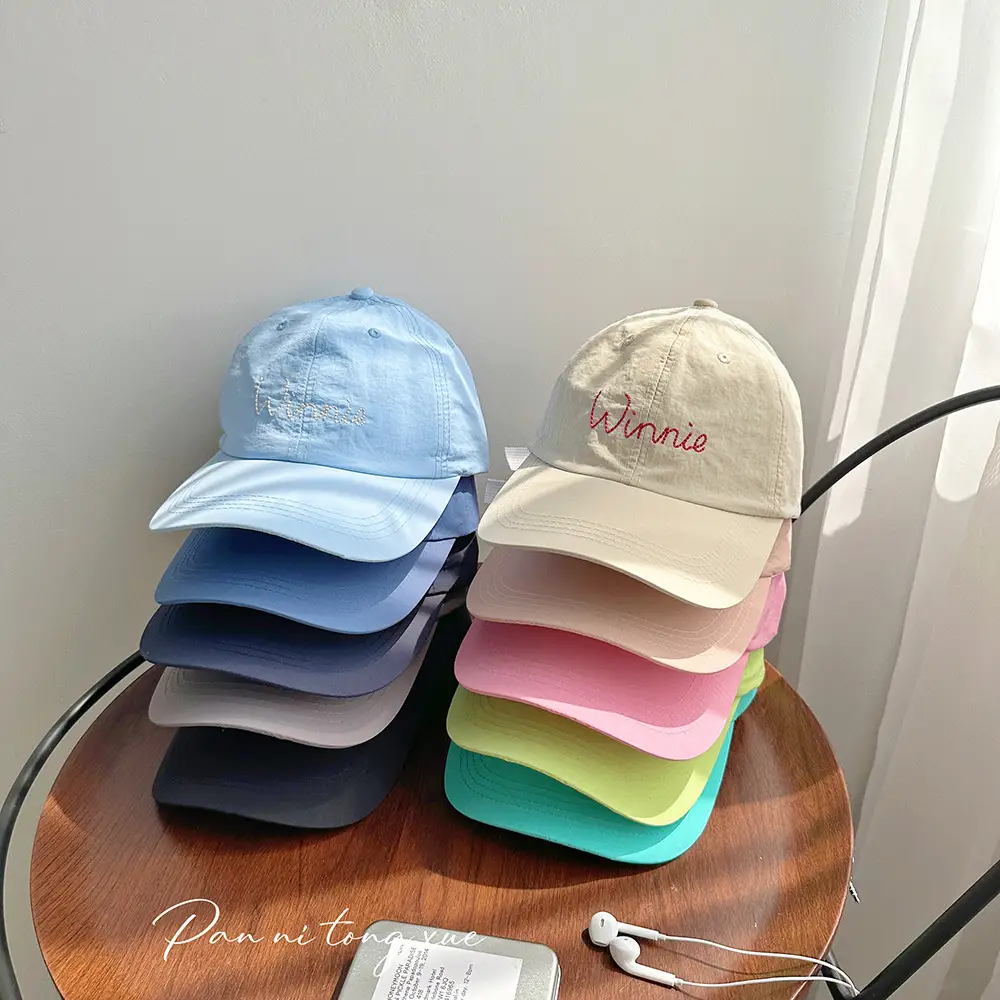 Men Blue Embroidered Cap Winnie Design - Image 11