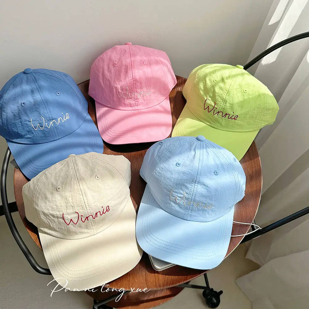 Men Blue Embroidered Cap Winnie Design - Image 12