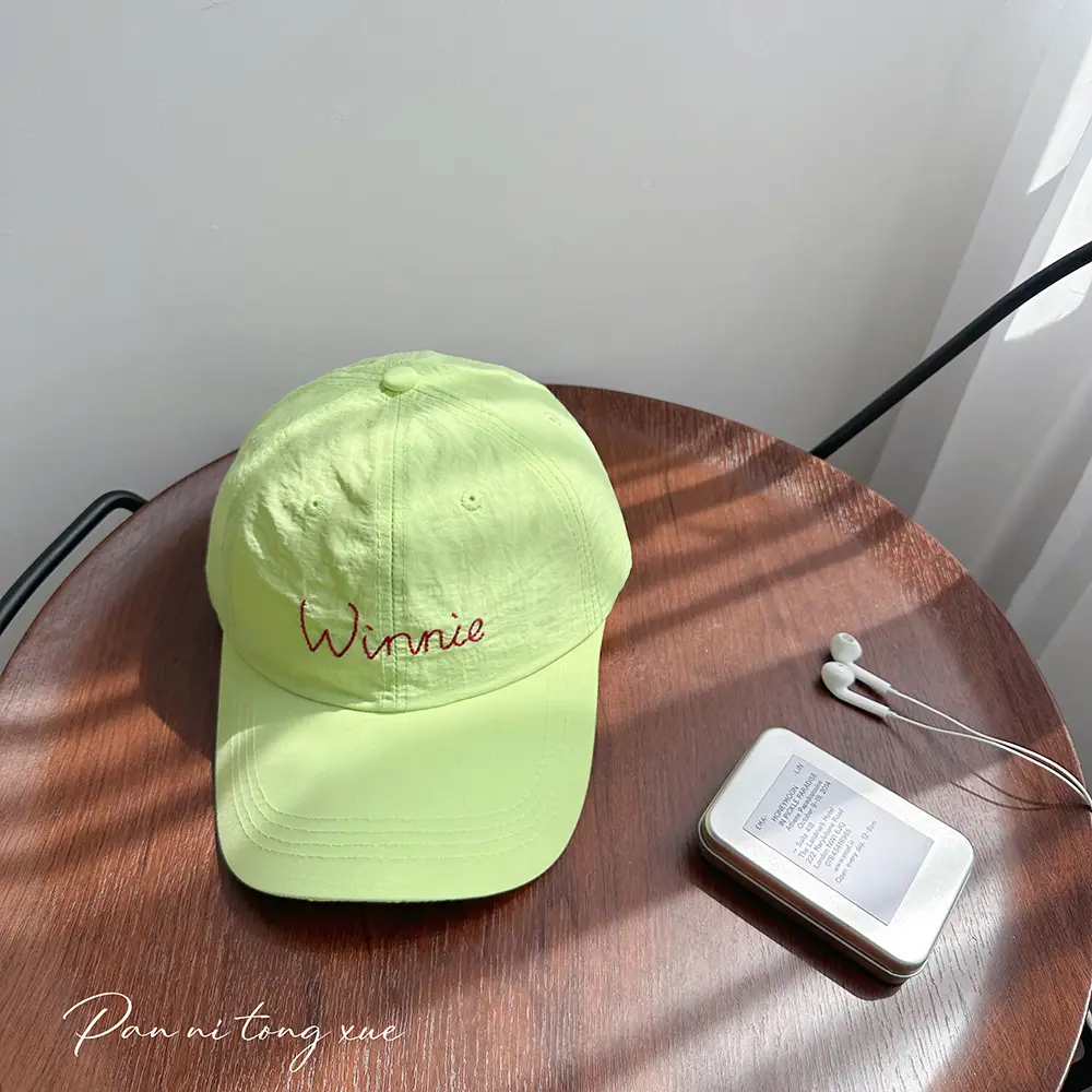 Men Blue Embroidered Cap Winnie Design - Image 9