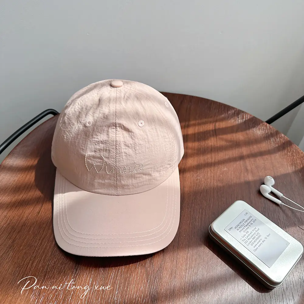 Men Blue Embroidered Cap Winnie Design - Image 5