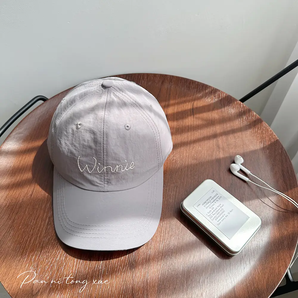 Men Blue Embroidered Cap Winnie Design - Image 8
