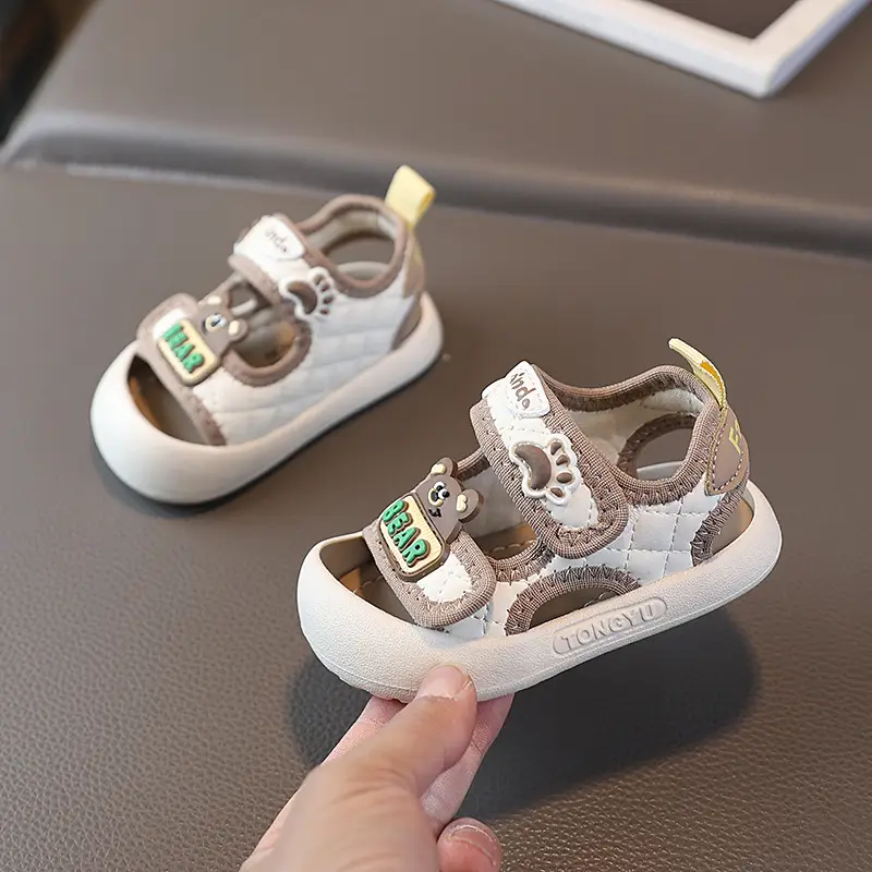 Velcro Baby Shoes for Girls 1-3Yrs Soft Sole Beach