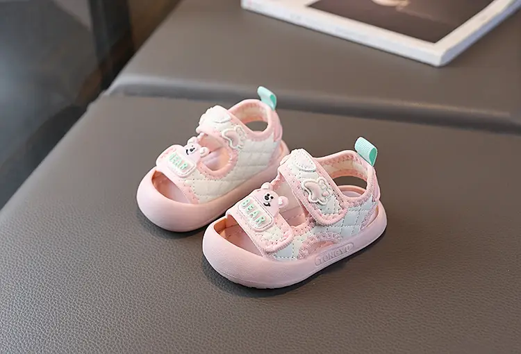 Velcro Baby Shoes for Girls 1-3Yrs Soft Sole Beach — feature 2