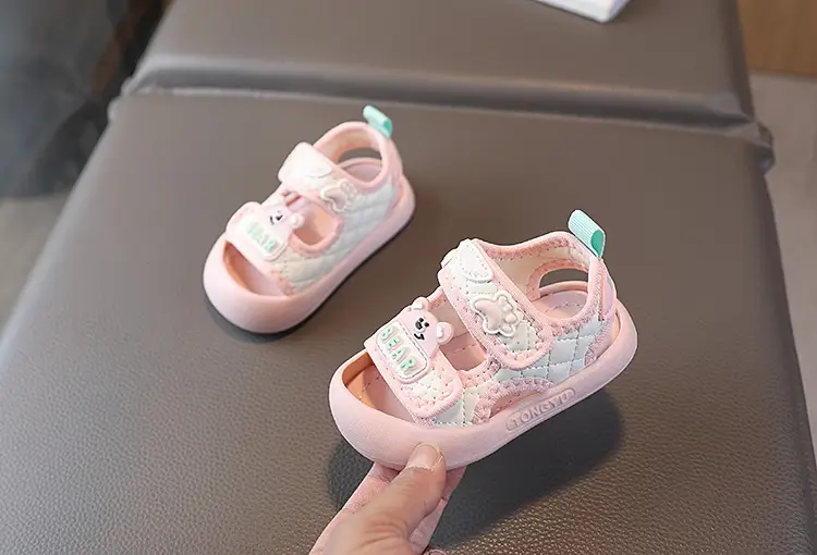 Velcro Baby Shoes for Girls 1-3Yrs Soft Sole Beach — feature 3