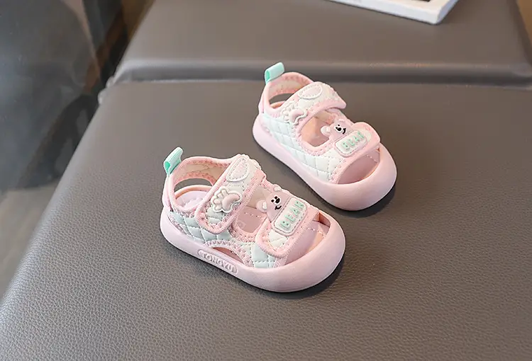Velcro Baby Shoes for Girls 1-3Yrs Soft Sole Beach — feature 4