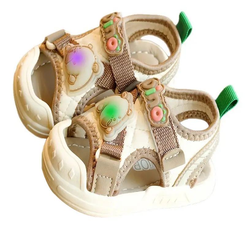 Toddler Sandals 1-2Yr Soft Sole Non-Slip Lighting