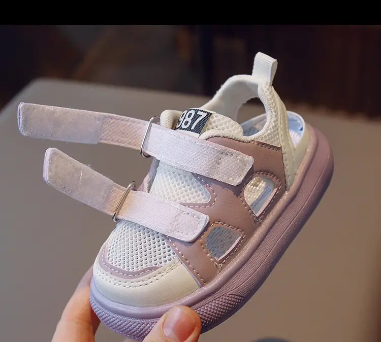 Children's 2025 Semi-Sandals Breathable Mesh Summer — feature 18