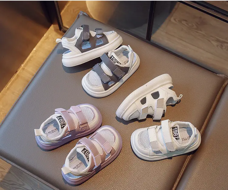 Children's 2025 Semi-Sandals Breathable Mesh Summer — feature 6