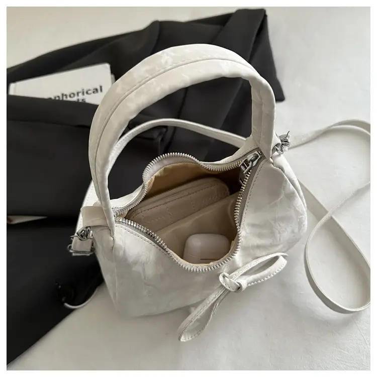 Pink Bow Shoulder Bag for Women — feature 12