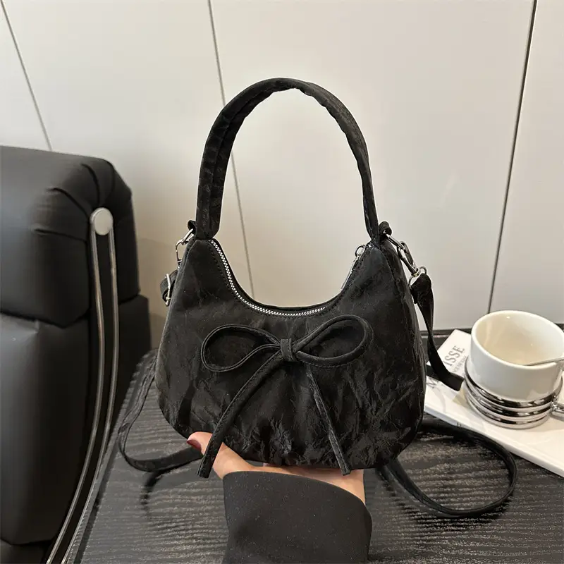 Pink Bow Shoulder Bag for Women — feature 16