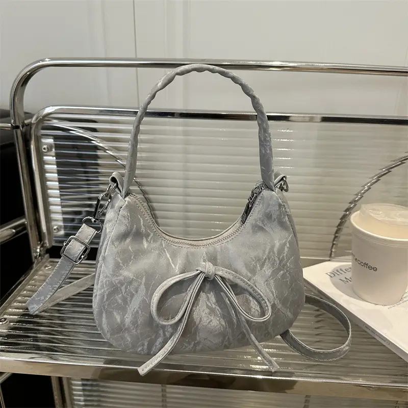 Pink Bow Shoulder Bag for Women — feature 19
