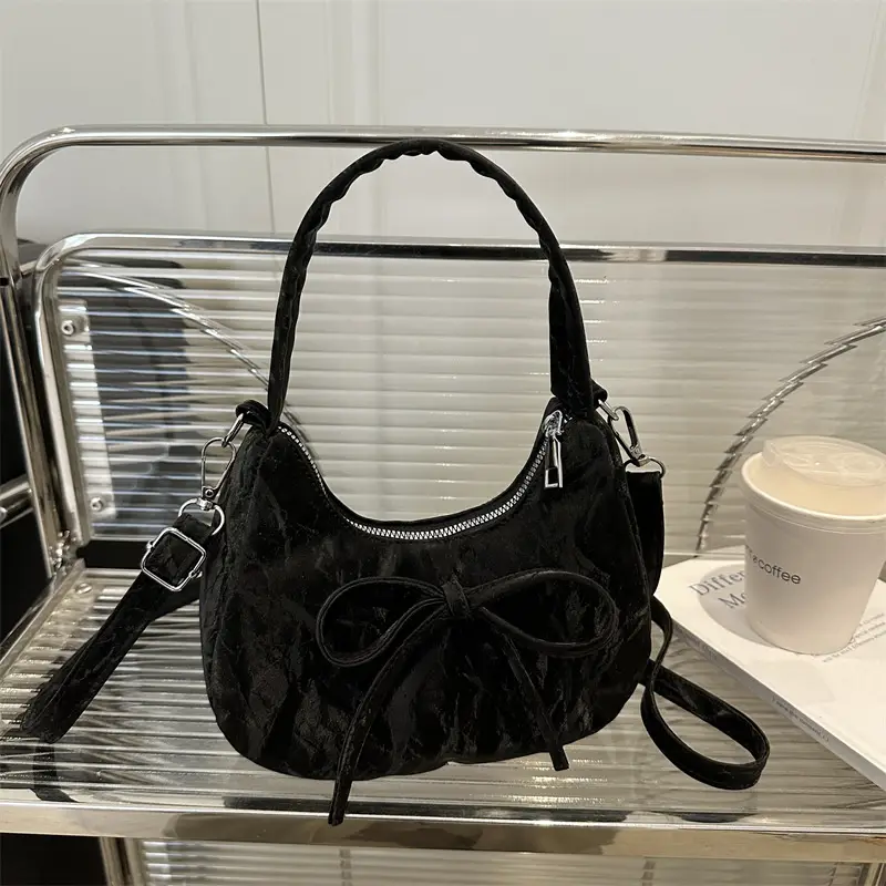 Pink Bow Shoulder Bag for Women — feature 21