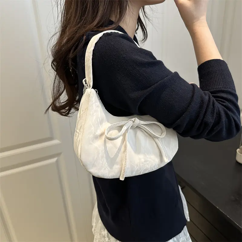 Pink Bow Shoulder Bag for Women — feature 24