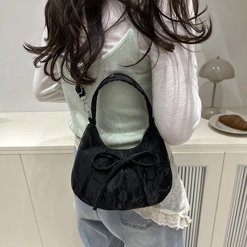 Pink Bow Shoulder Bag for Women — feature 32