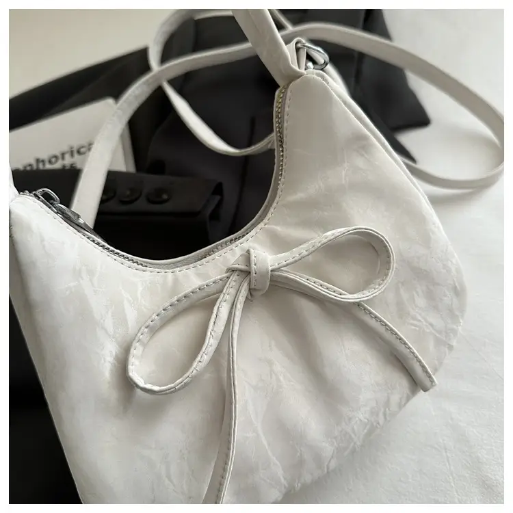 Pink Bow Shoulder Bag for Women — feature 9