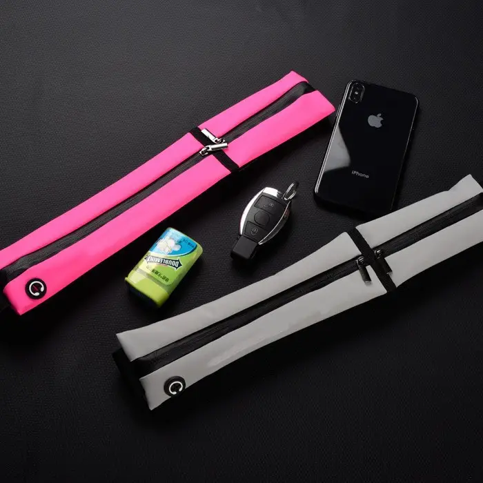 Pink Gym Waist Bag with Adjustable Straps - Image 7