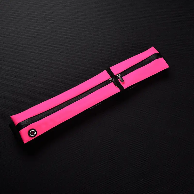 Pink Gym Waist Bag with Adjustable Straps - Image 3