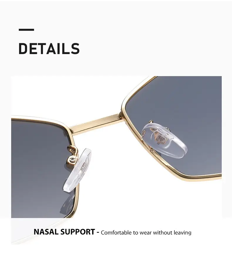 Retro Metal Sunglasses UV Resistant Women's Outdoor Fashion — feature 13