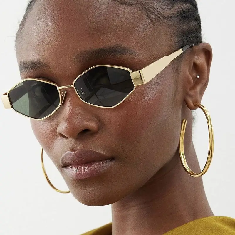 Retro Metal Sunglasses UV Resistant Women's Outdoor Fashion — feature 7