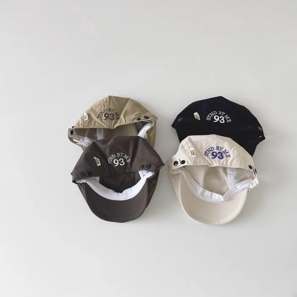 Kids Sunscreen Cap for Boys Girls Baby Forward Cap - Image 5