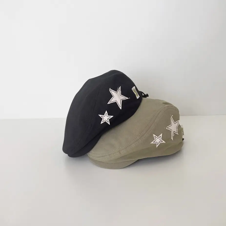 Yipan Embroidered Star Baby Cap 2025 Winter - Image 6