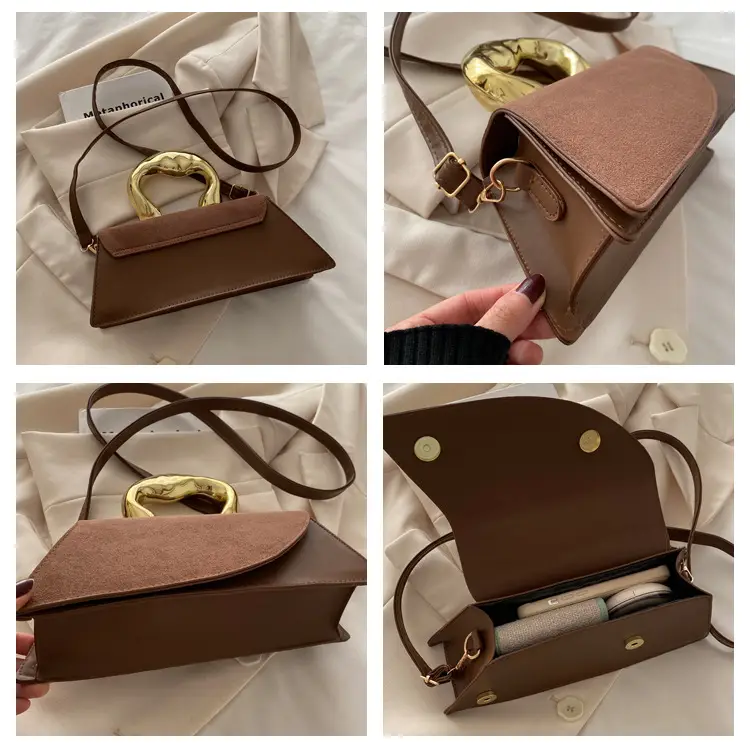 Luxury Gold Handle Shoulder Bag for Women — feature 9