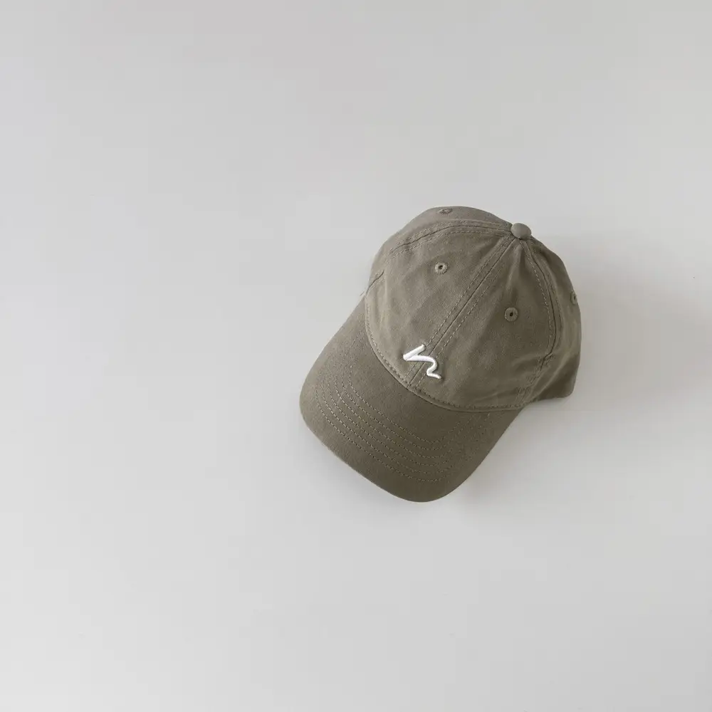 Black Embroidered Baseball Cap for Girls Boys - Image 5