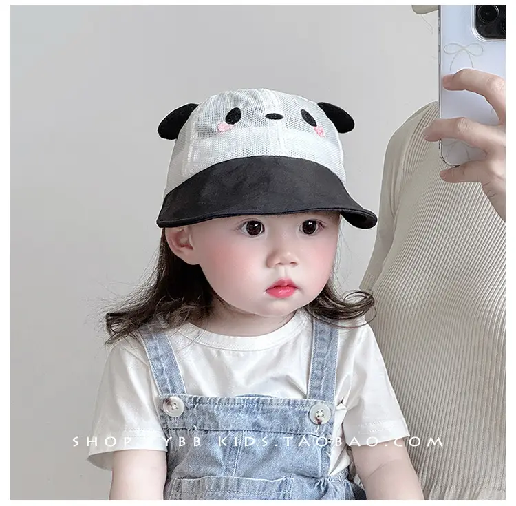 Pink Bunny Hat for Boys Summer Sunshade Cap — feature 5