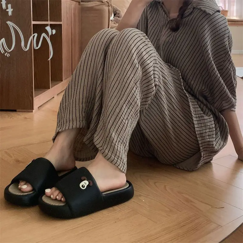 Brown Non-Slip Slippers for Men Women Summer - Image 7