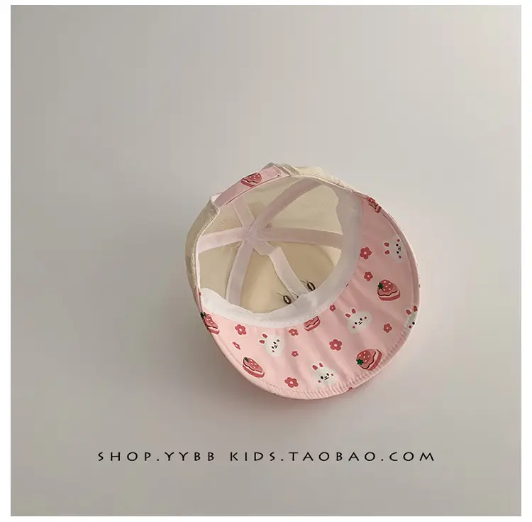Baby Sunhat with Bunny Ears & Brim Cap — feature 10