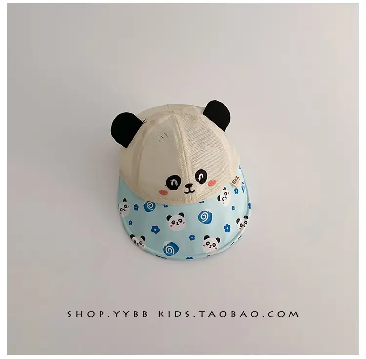 Baby Sunhat with Bunny Ears & Brim Cap — feature 15