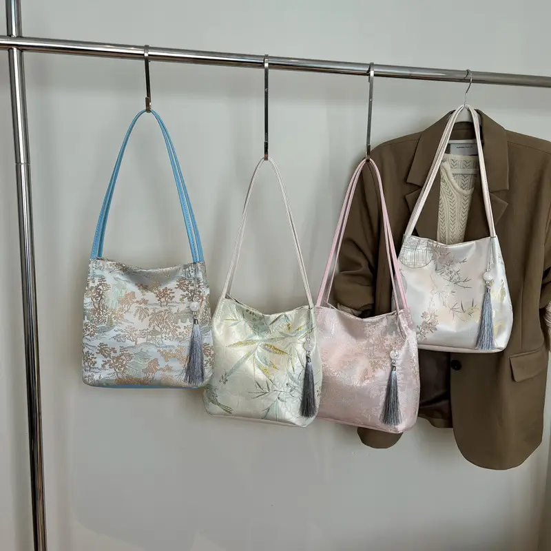 New Chinese Style Large Capacity Shoulder Bag