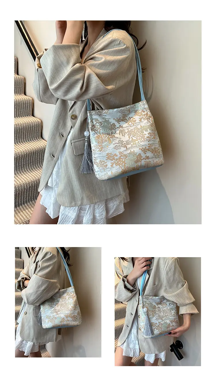 New Chinese Style Large Capacity Shoulder Bag — feature 22