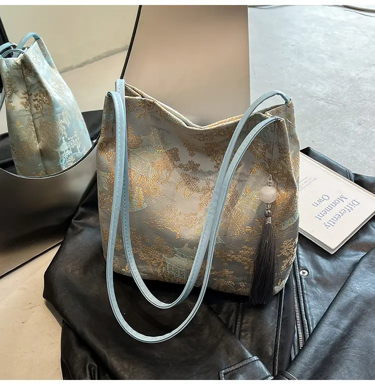 New Chinese Style Large Capacity Shoulder Bag — feature 26