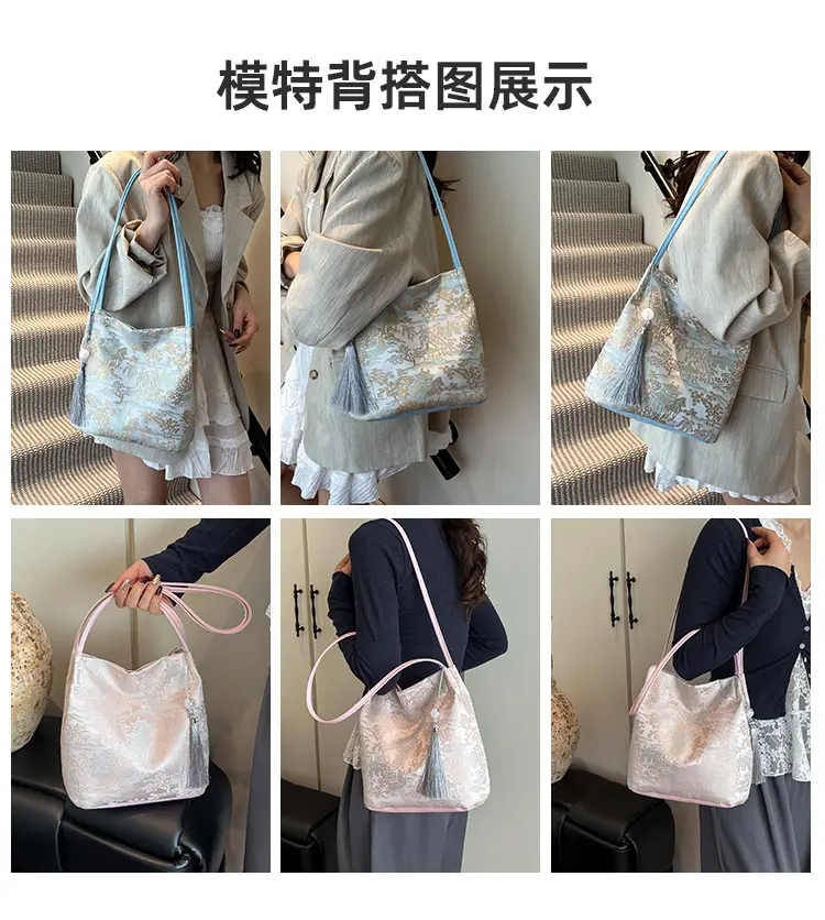 New Chinese Style Large Capacity Shoulder Bag — feature 3