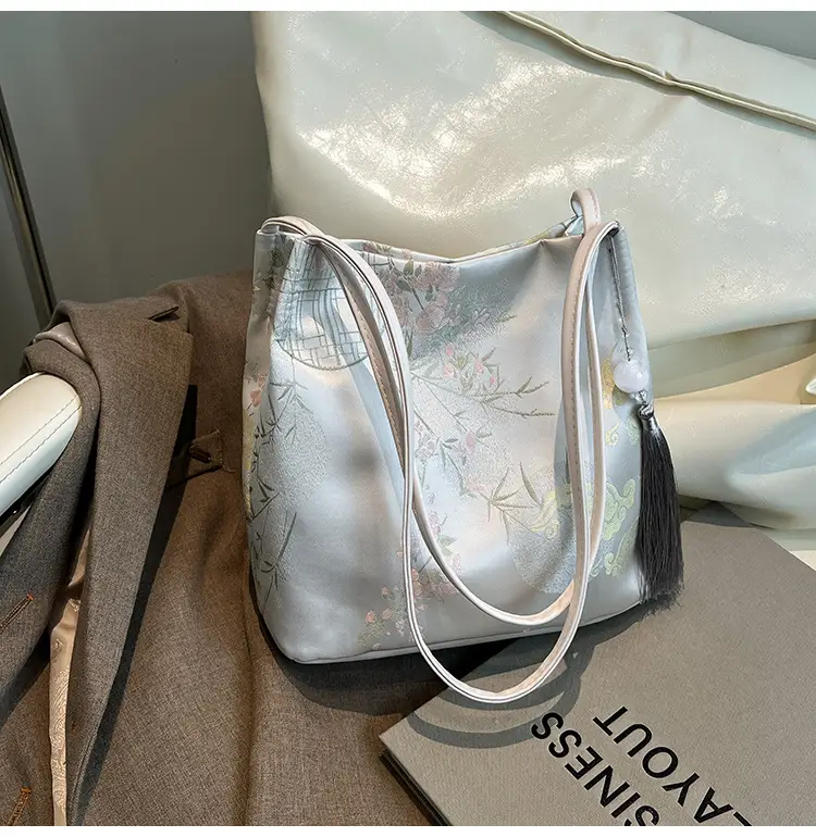 New Chinese Style Large Capacity Shoulder Bag