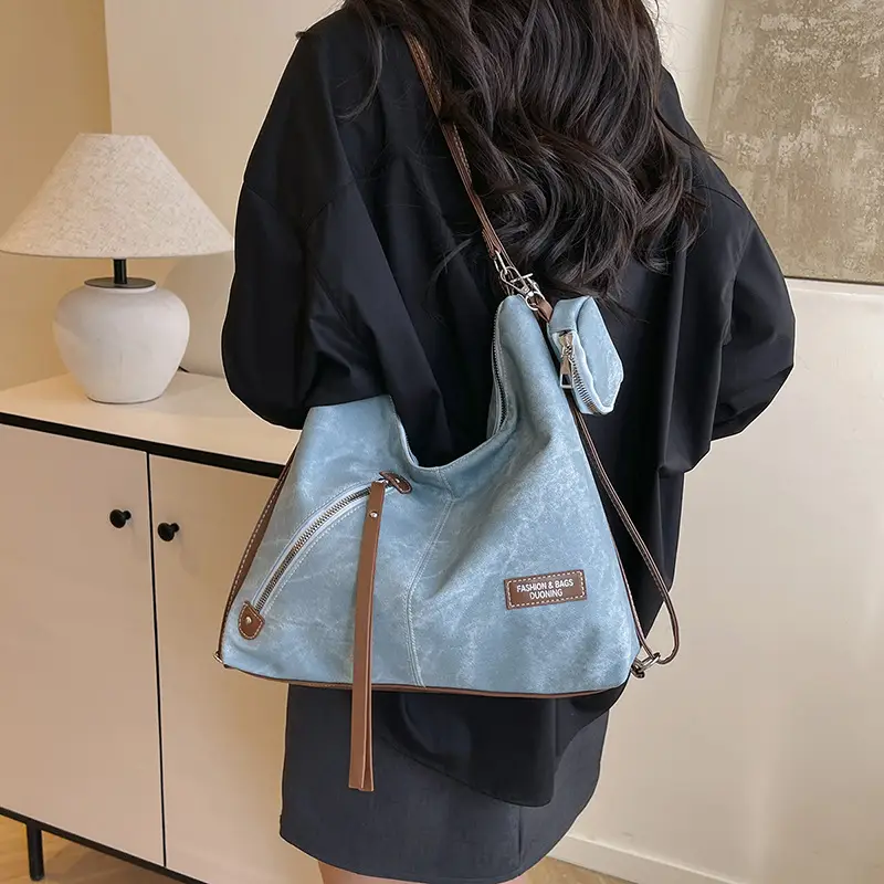 Large Capacity Retro Tote Bag for Women 2025 - Image 5