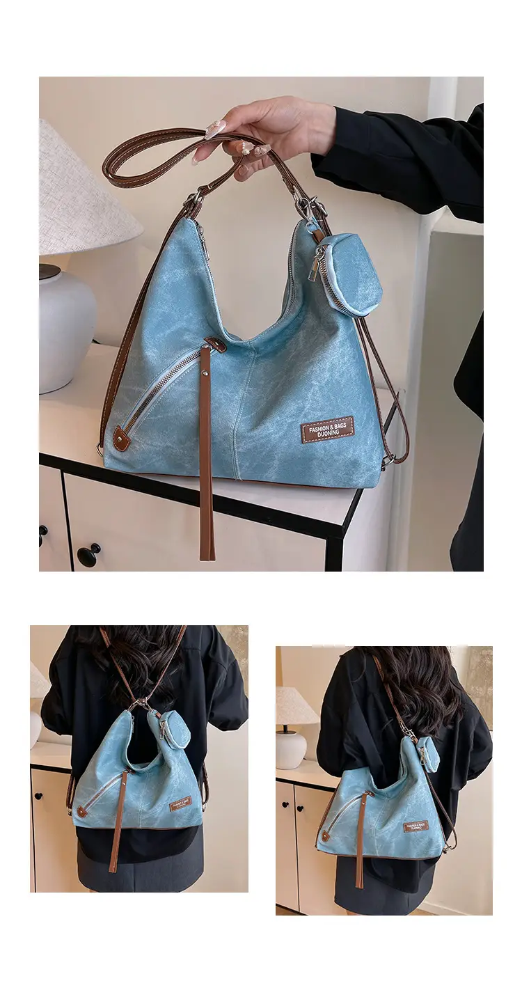 Large Capacity Retro Tote Bag for Women 2025 — feature 21