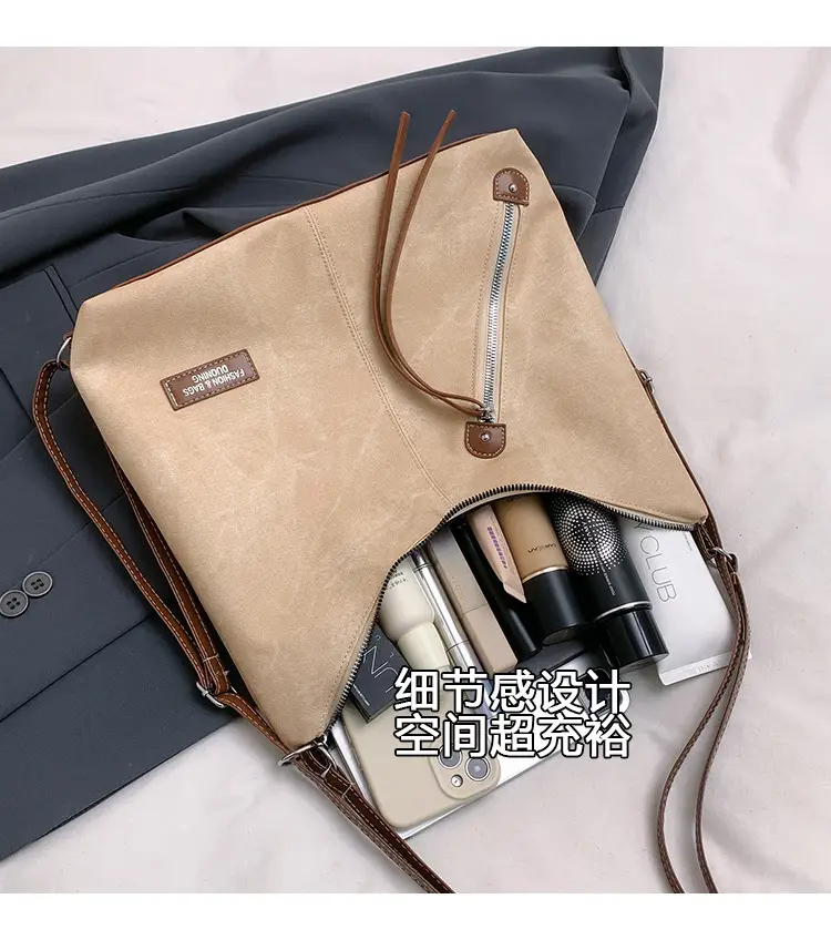 Large Capacity Retro Tote Bag for Women 2025 — feature 7
