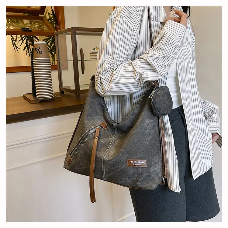 Large Capacity Retro Tote Bag for Women 2025 — feature 8