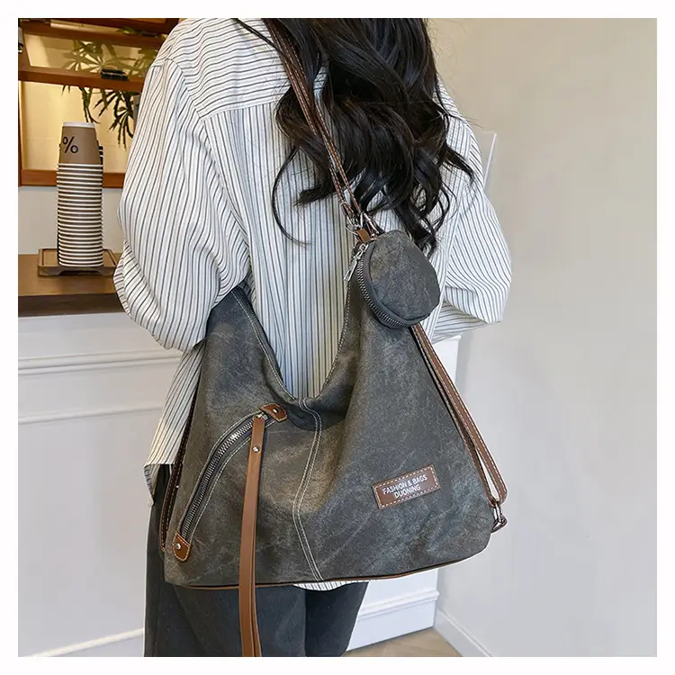Large Capacity Retro Tote Bag for Women 2025 — feature 9