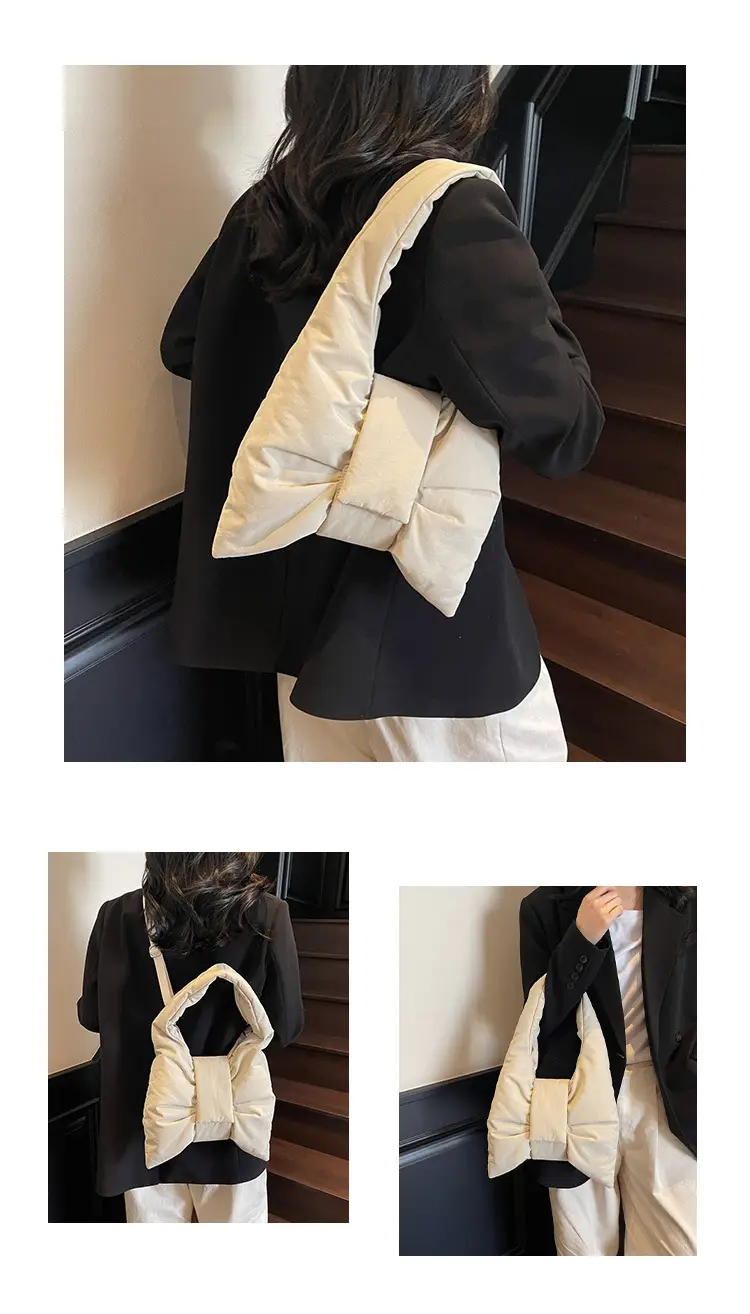 Purple Bowknot Shoulder Bag for Women — feature 10
