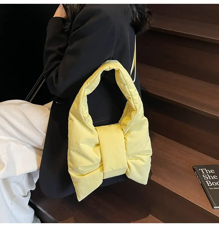 Purple Bowknot Shoulder Bag for Women — feature 100