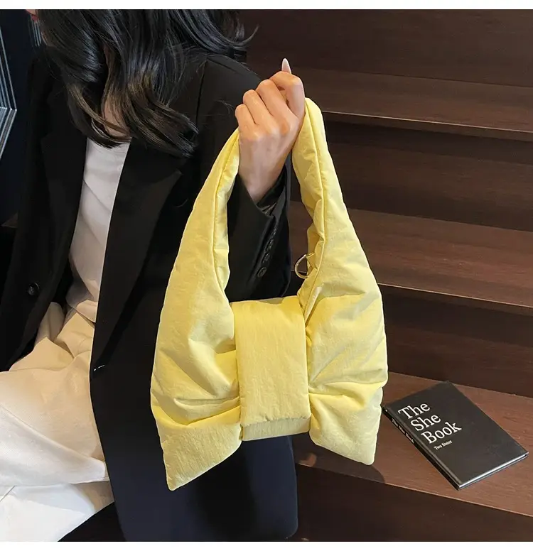 Purple Bowknot Shoulder Bag for Women — feature 102