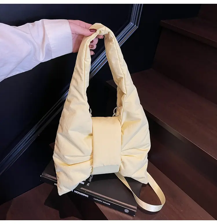 Purple Bowknot Shoulder Bag for Women — feature 113