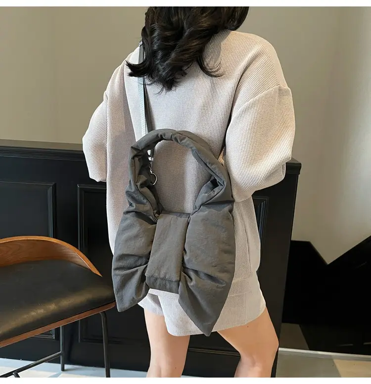 Purple Bowknot Shoulder Bag for Women — feature 117