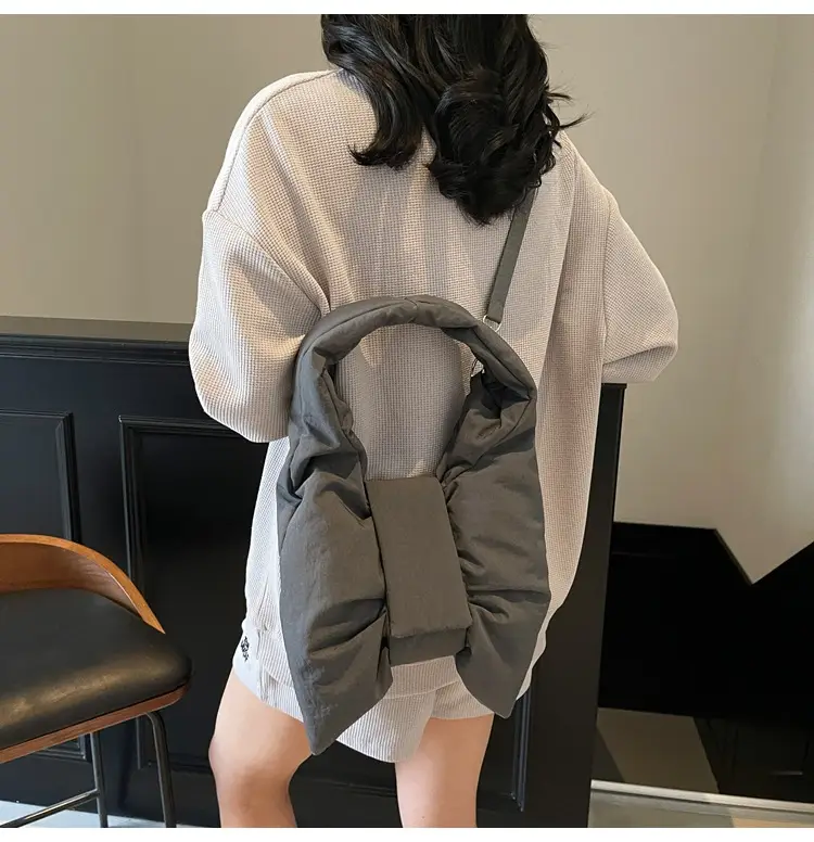 Purple Bowknot Shoulder Bag for Women — feature 121