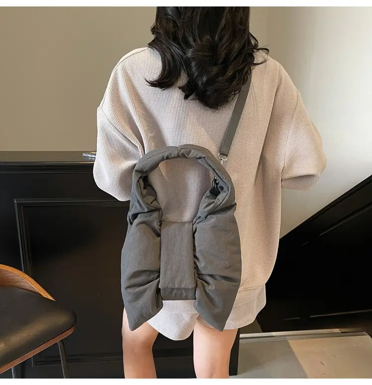Purple Bowknot Shoulder Bag for Women — feature 123