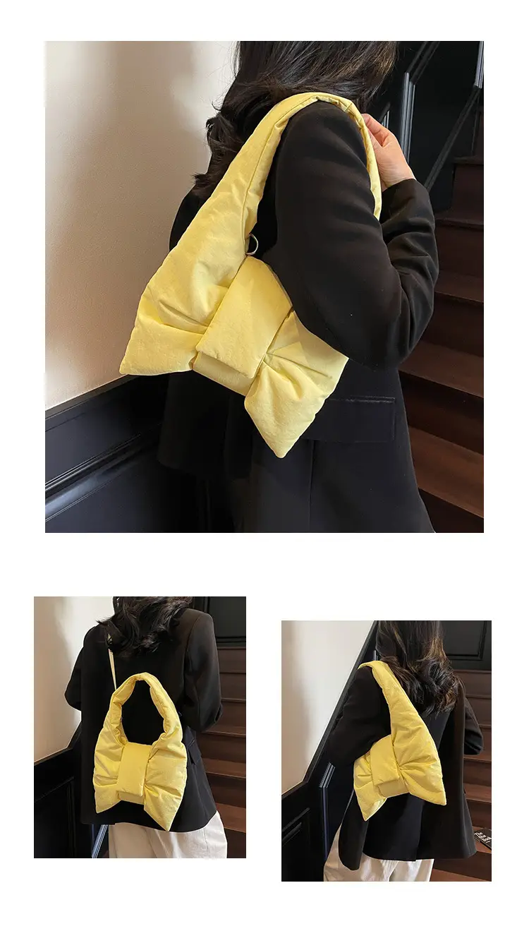 Purple Bowknot Shoulder Bag for Women — feature 13