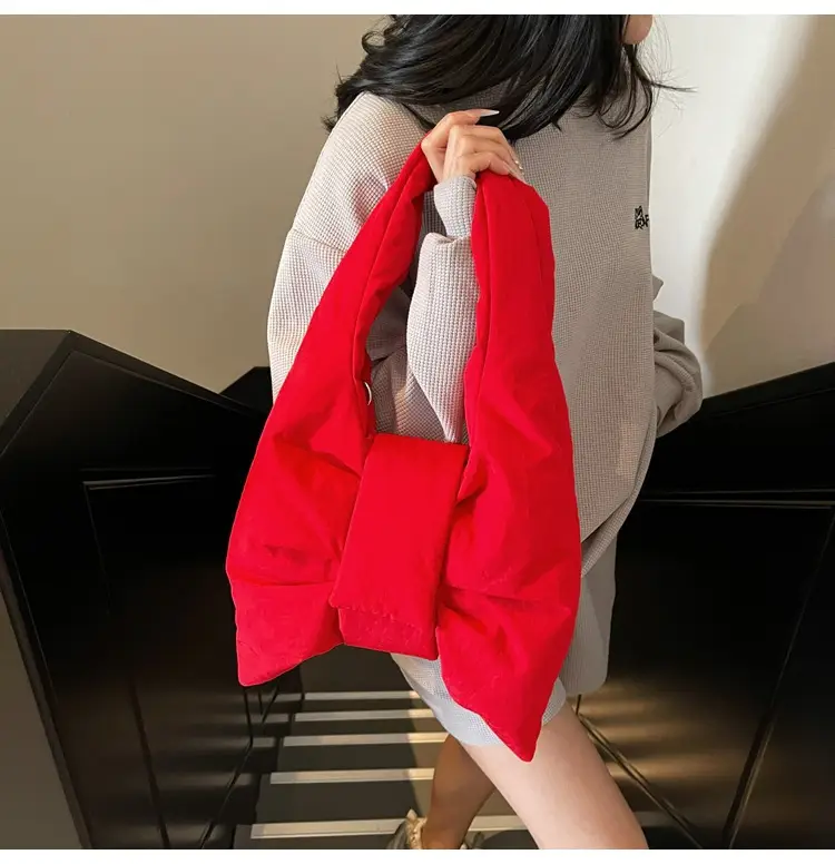 Purple Bowknot Shoulder Bag for Women — feature 139